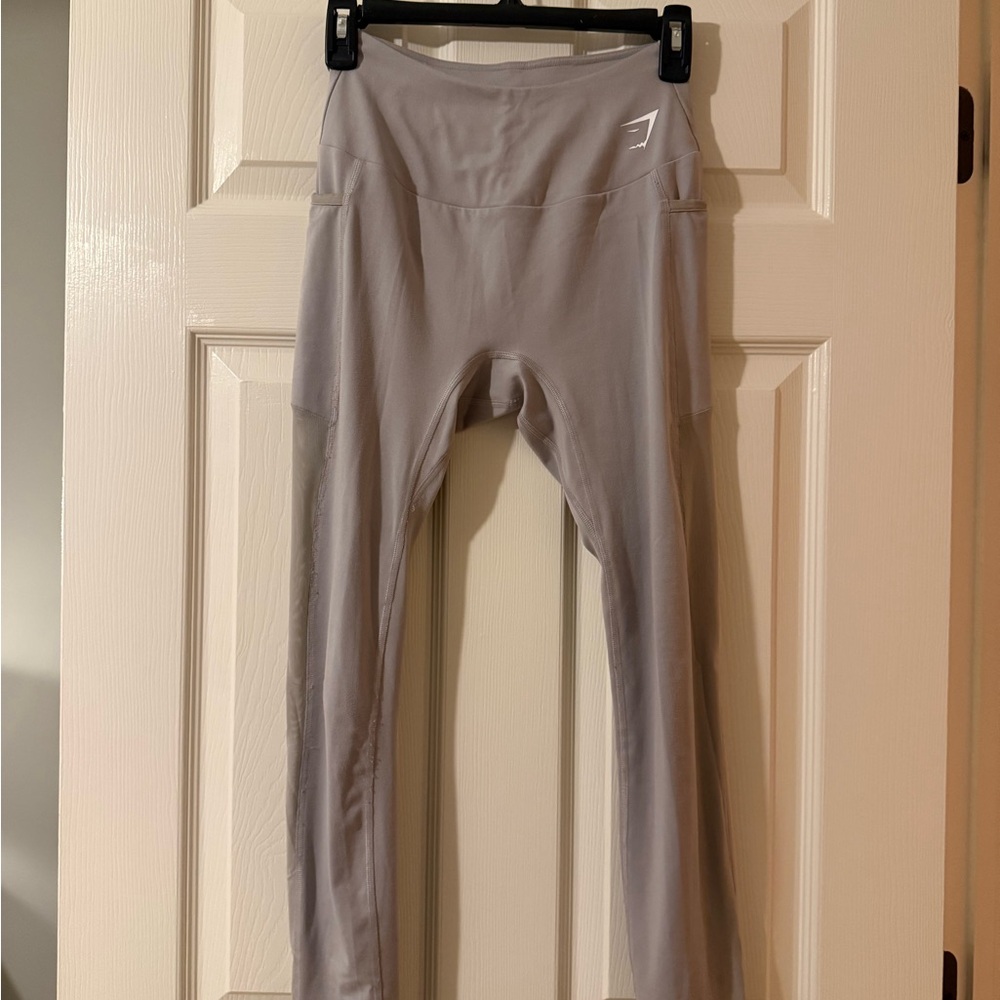 Gymshark Training Mesh Pocket Leggings - Grey
